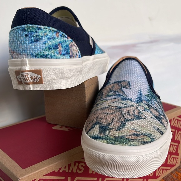 Vans WMNS Classic Slip-On
Cali Tapestry Forest
VN000907FRS sneakers - Picture 10 of 16